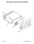 Diagram for 10 - Top Grille And Unit Cover Parts