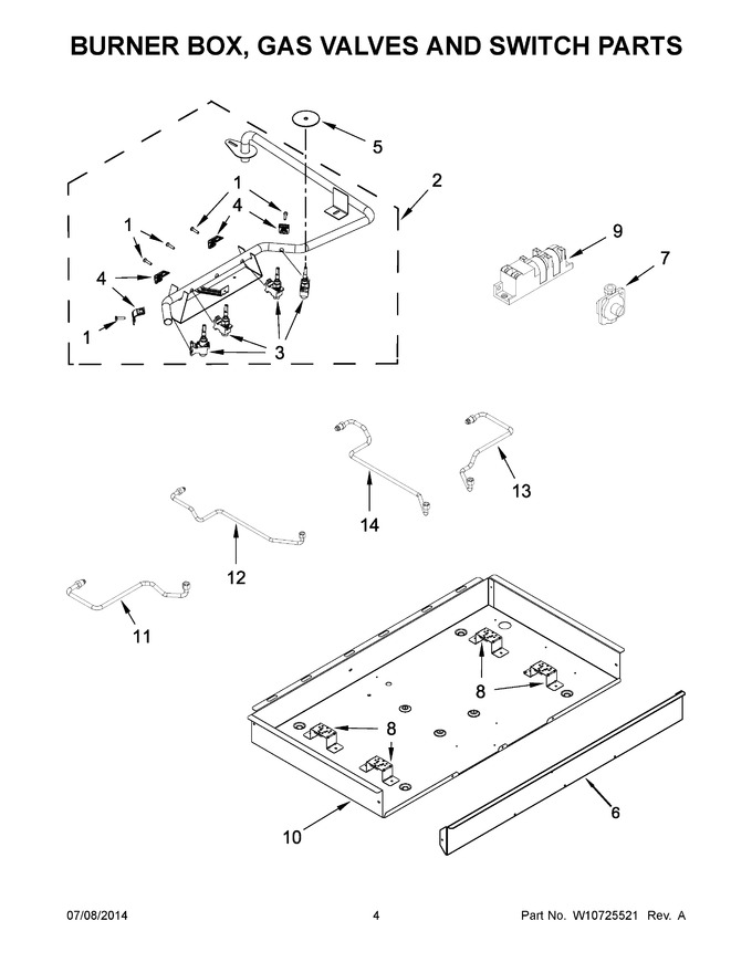 Diagram for WCG75US0DB00