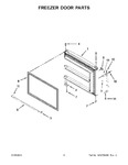 Diagram for 05 - Freezer Door Parts