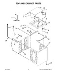 Diagram for 02 - Top And Cabinet Parts