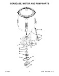 Diagram for 05 - Gearcase, Motor And Pump Parts