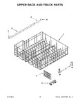 Diagram for 10 - Upper Rack And Track Parts