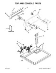 Diagram for 02 - Top And Console Parts