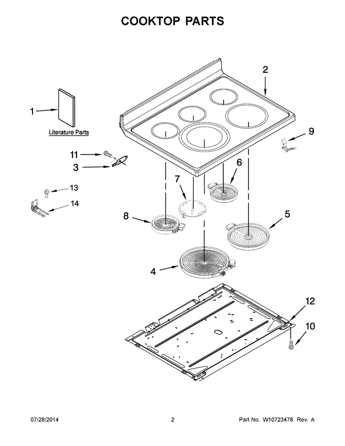 Diagram for YKERS303BWH1