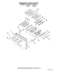 Diagram for 09 - Freezer Door Parts