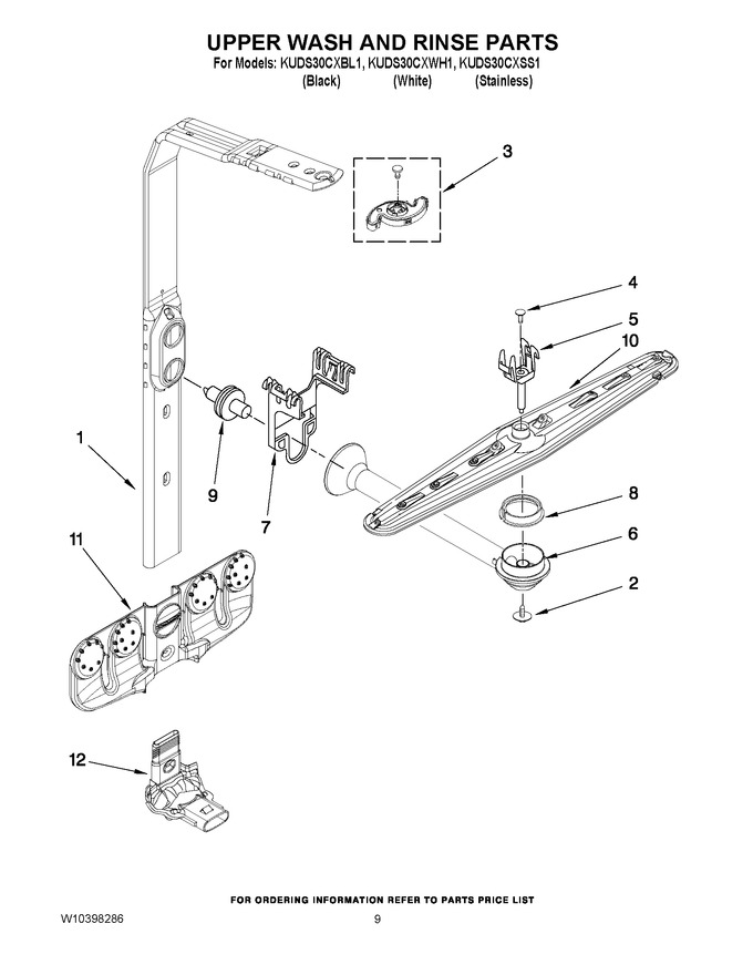 Diagram for KUDS30CXWH1