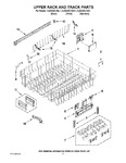 Diagram for 09 - Upper Rack And Track Parts