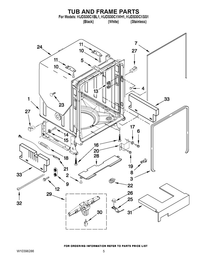 Diagram for KUDS30CXSS1