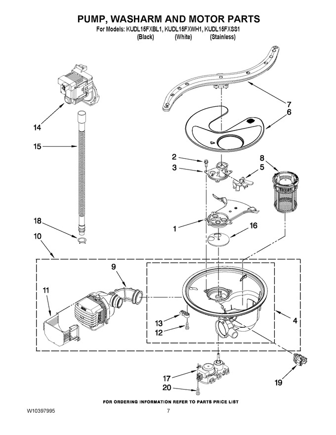 Diagram for KUDL15FXWH1