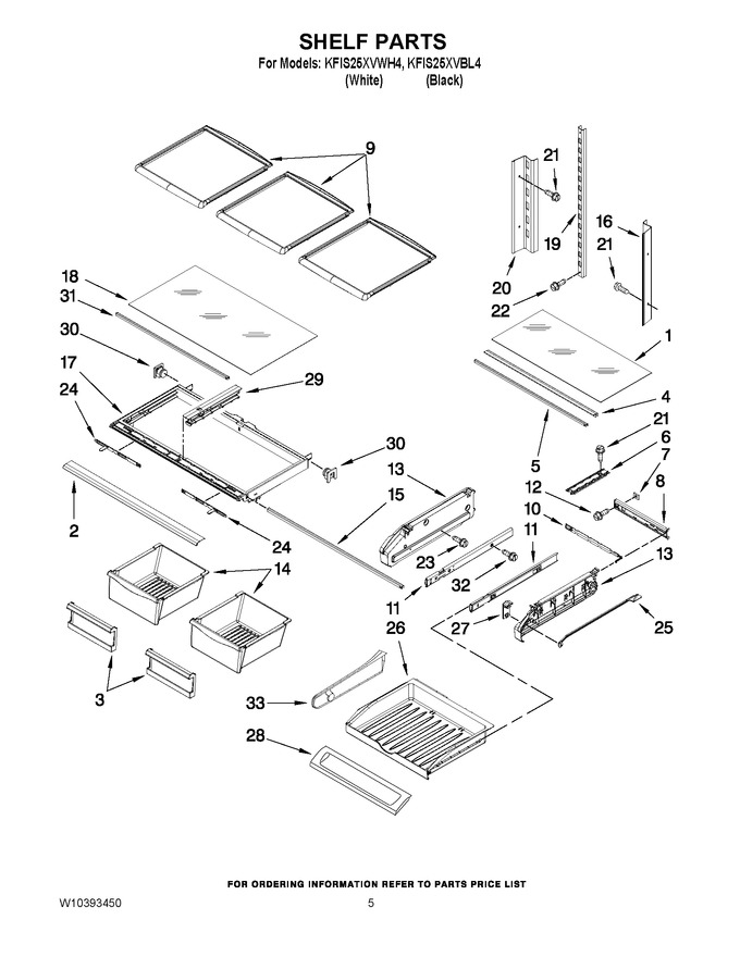 Diagram for KFIS25XVWH4