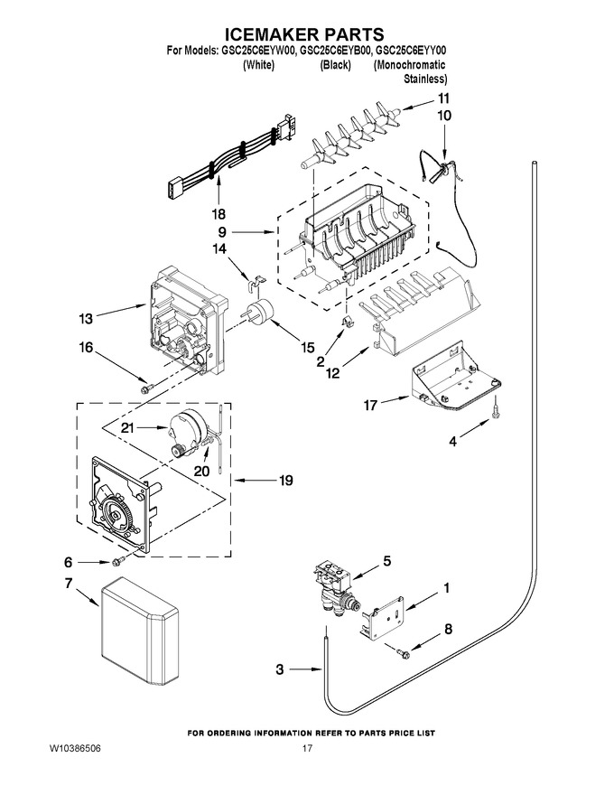 Diagram for GSC25C6EYY00