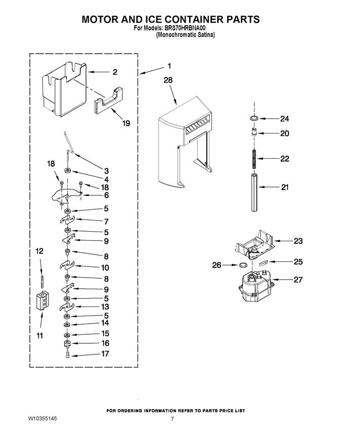 Diagram for BRS70HRBNA00