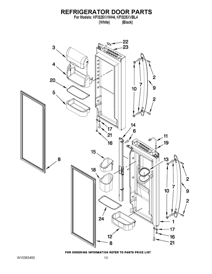 Diagram for KFIS25XVWH4