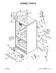 Diagram for 02 - Cabinet Parts