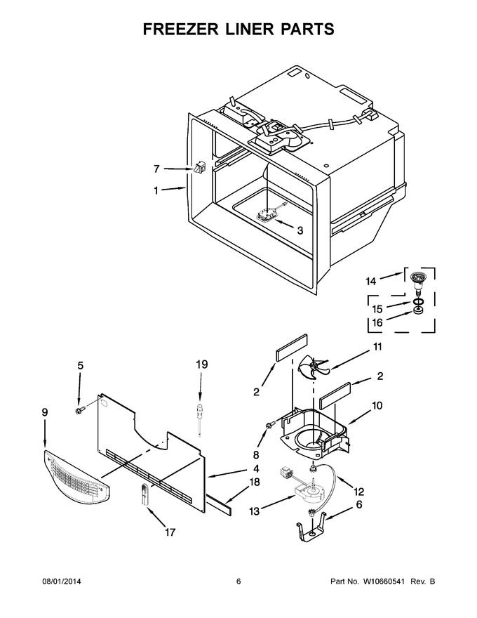 Diagram for WRF989SDAE03