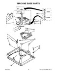 Diagram for 10 - Machine Base Parts