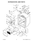 Diagram for 03 - Refrigerator Liner Parts