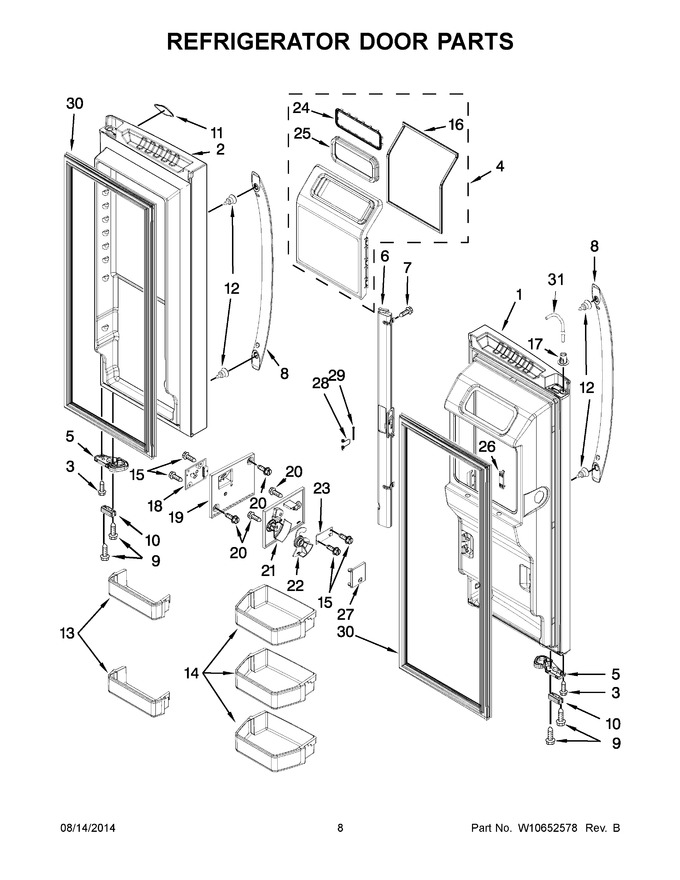 Diagram for WRX988SIBH01