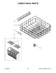 Diagram for 11 - Lower Rack Parts