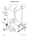 Diagram for 02 - Cabinet Parts