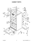 Diagram for 02 - Cabinet Parts