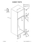 Diagram for 02 - Cabinet Parts