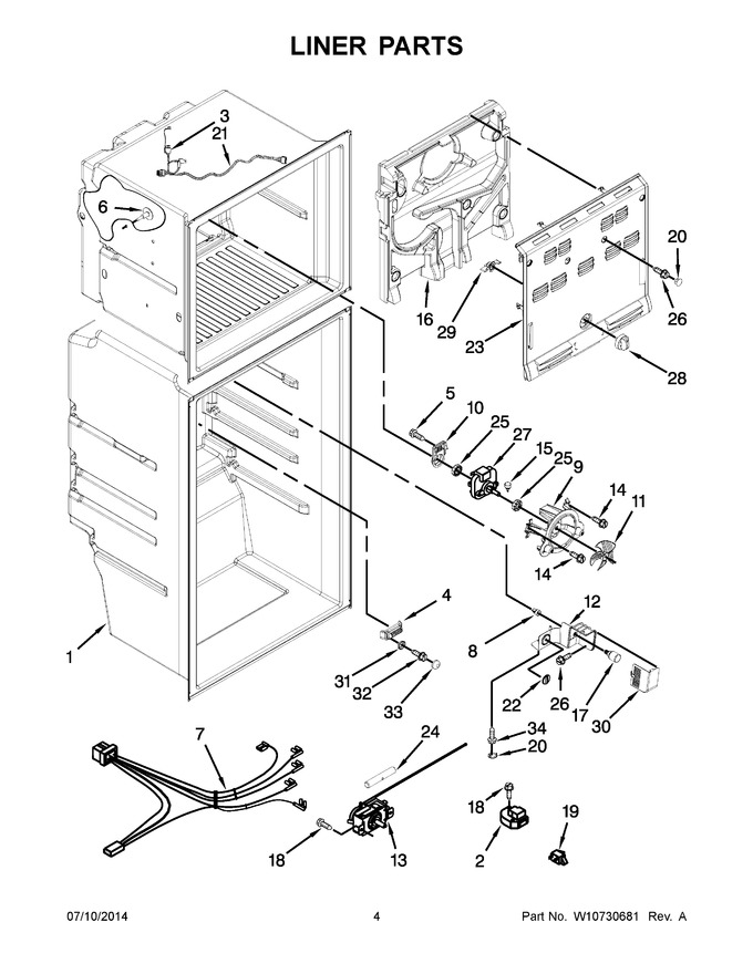 Diagram for WRT111SFDW00