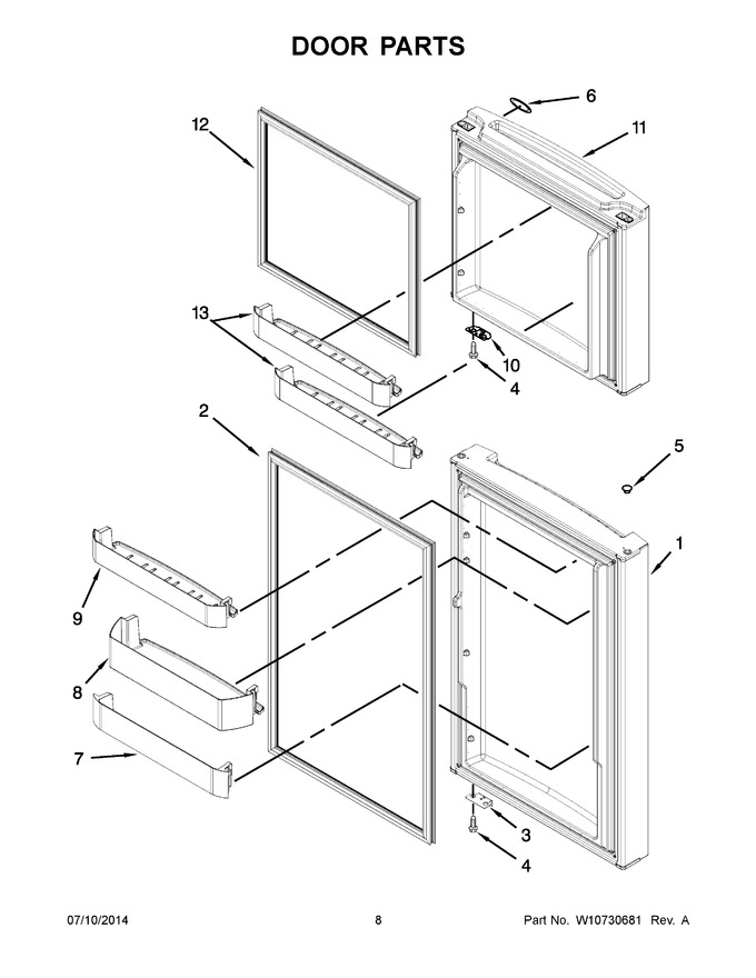 Diagram for WRT111SFDW00