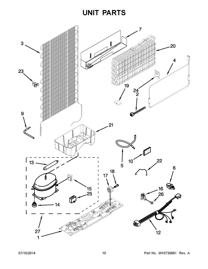 Diagram for WRT111SFDW00