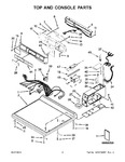 Diagram for 02 - Top And Console Parts