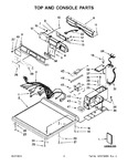 Diagram for 02 - Top And Console Parts