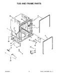 Diagram for 06 - Tub And Frame Parts