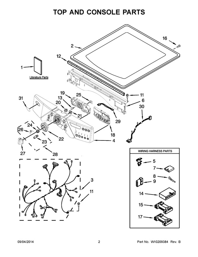 Diagram for WGD9400VE0