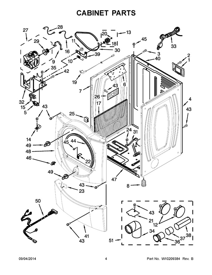 Diagram for WGD9400VE0