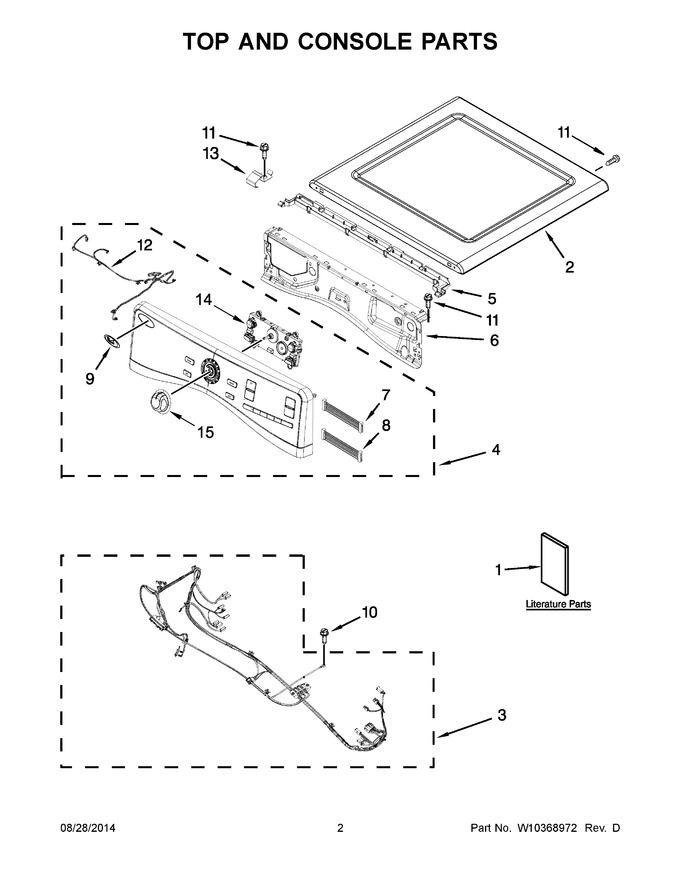 Diagram for YWED97HEXW0