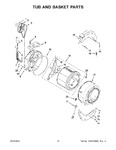 Diagram for 06 - Tub And Basket Parts