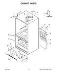 Diagram for 02 - Cabinet Parts