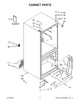 Diagram for 02 - Cabinet Parts