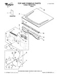 Diagram for 01 - Top And Console Parts