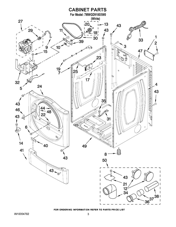 Diagram for 7MWGD9150XW0