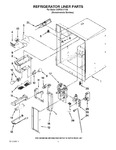 Diagram for 02 - Refrigerator Liner Parts