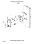 Diagram for 08 - Dispenser Front Parts