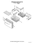 Diagram for 09 - Freezer Door Parts