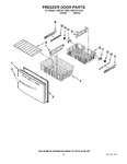 Diagram for 09 - Freezer Door Parts