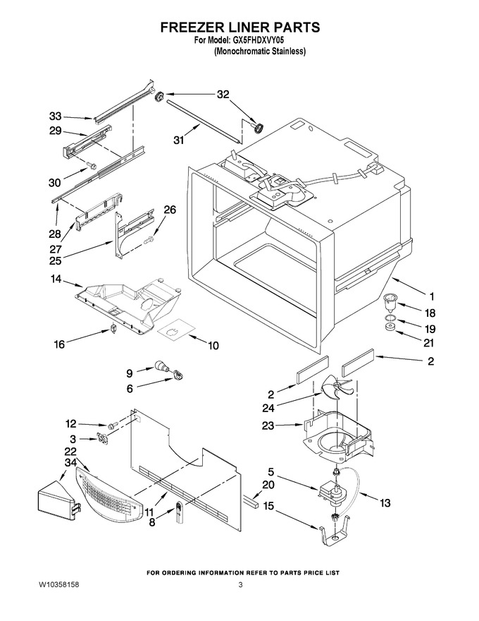 Diagram for GX5FHDXVY05