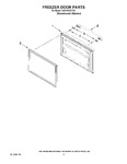 Diagram for 03 - Freezer Door Parts