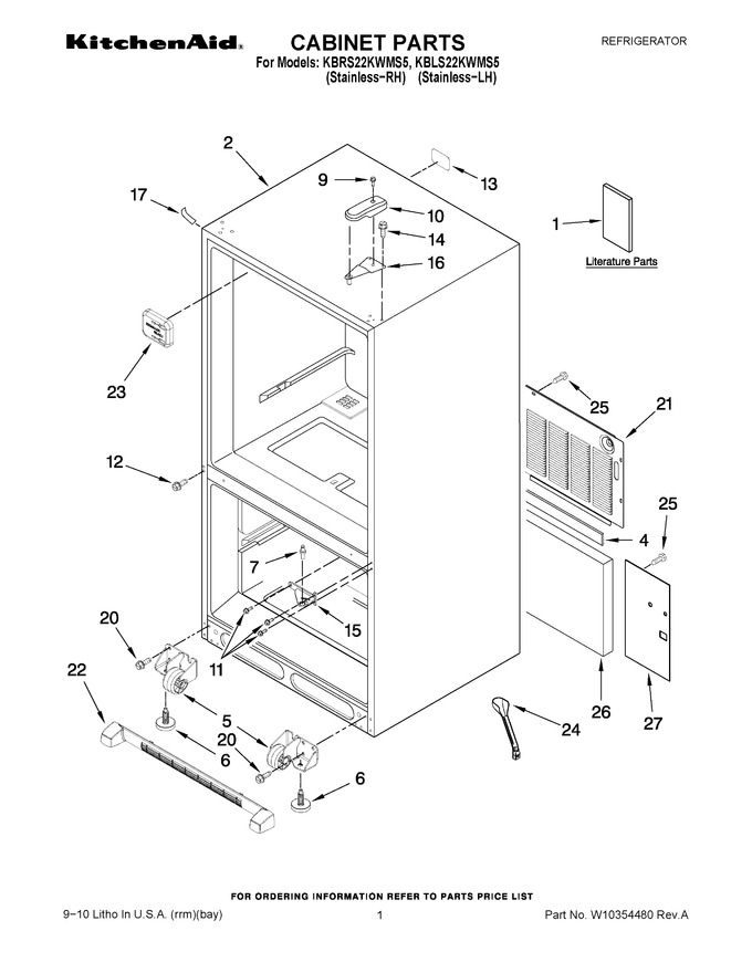 Diagram for KBRS22KWMS5