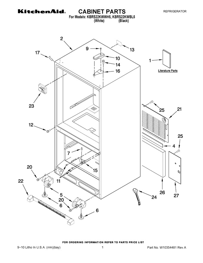 Diagram for KBRS22KWWH5