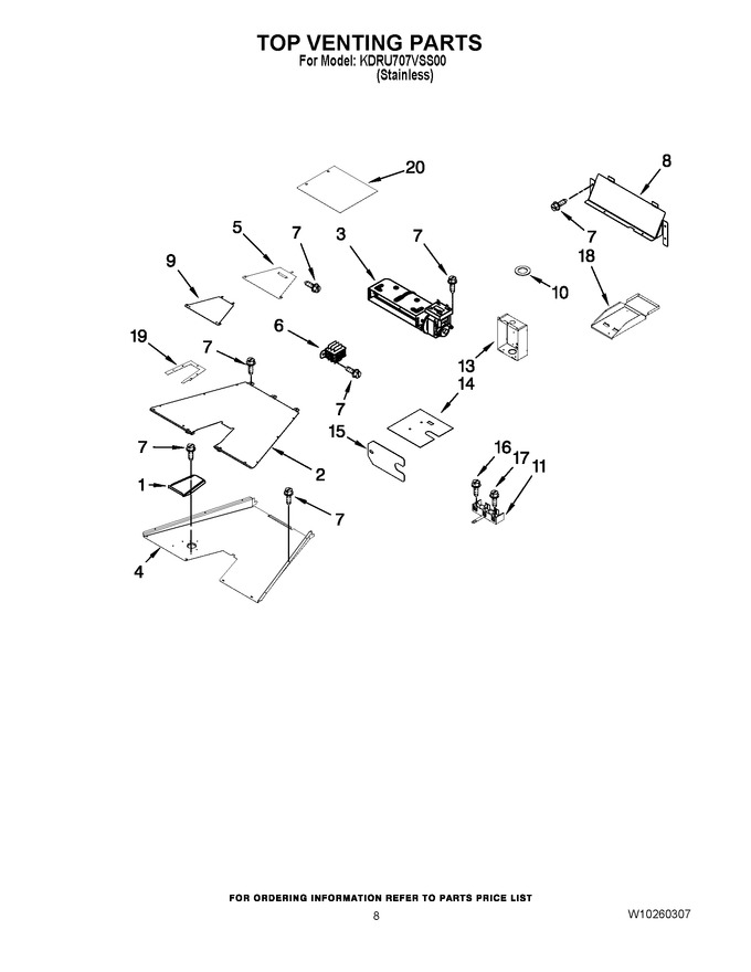 Diagram for KDRU707VSS00