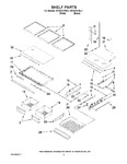 Diagram for 03 - Shelf Parts